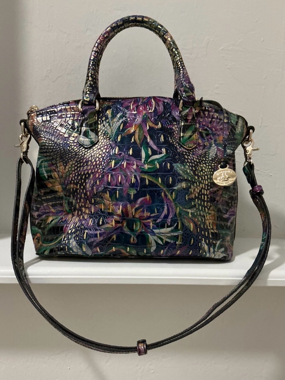 Brahmin 2010 Visionary Duxbury Satchel - Picture 2 of 2